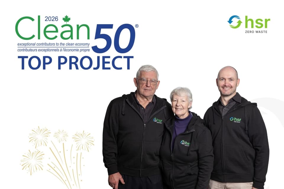 HSR Zero Waste Wins 2025 Clean50 Top Project Award for Convention Centre Transformation