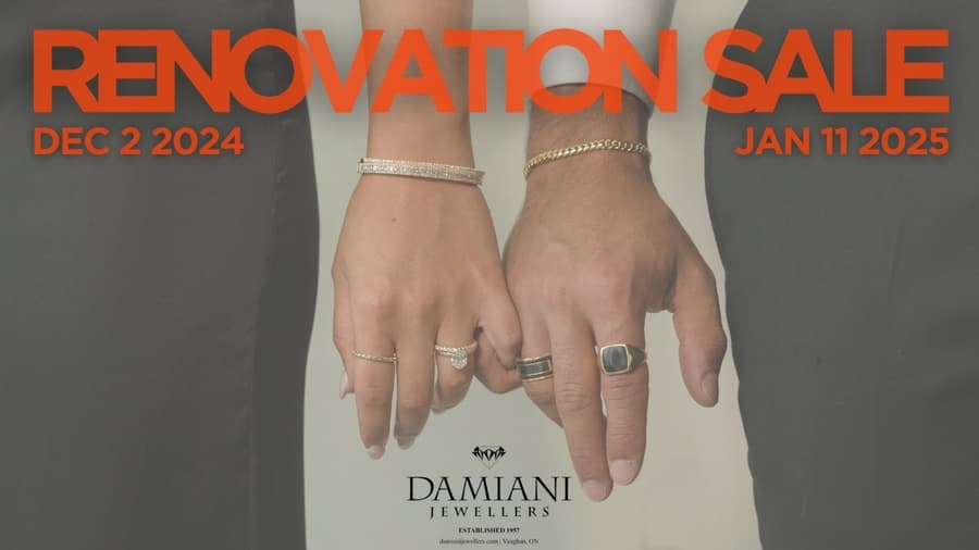 Damiani Joailliers Lance une Vente de Rénovation Majeure avec des Remises Jusqu'à 50 % avant les Améliorations du Magasin